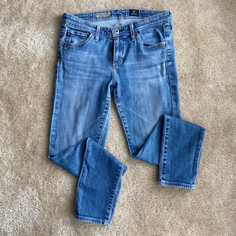 AG Stevie Ankle Slim Straight Leg
